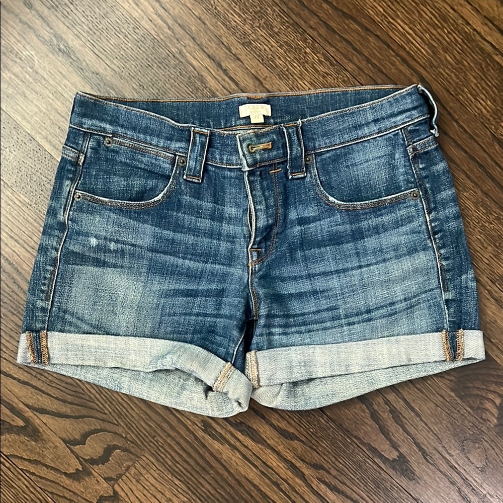 J. Crew Classic Blue Jean Shorts